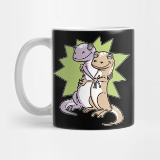 Gecko Lizards Hugs Reptiles Mug